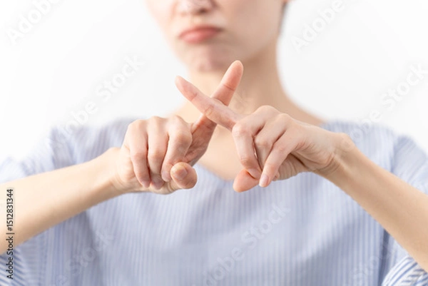 Fototapeta 私服姿の女性　ライフスタイルイメージ