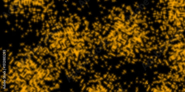 Fototapeta Abstract background with golden confetti. Perfect for celebrations, parties, and festive Particles Stars and galaxy. Defocused Lights and Dust Particles. Watercolor wash aqua painted texture grungy. 