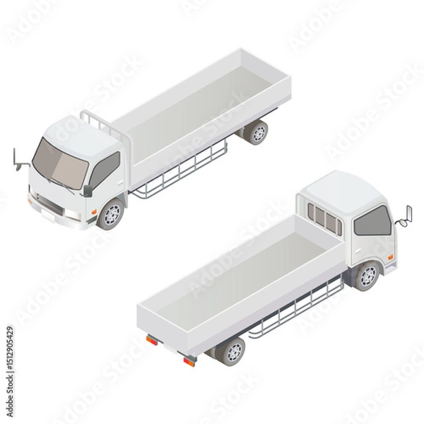 Obraz トラック（平台車）