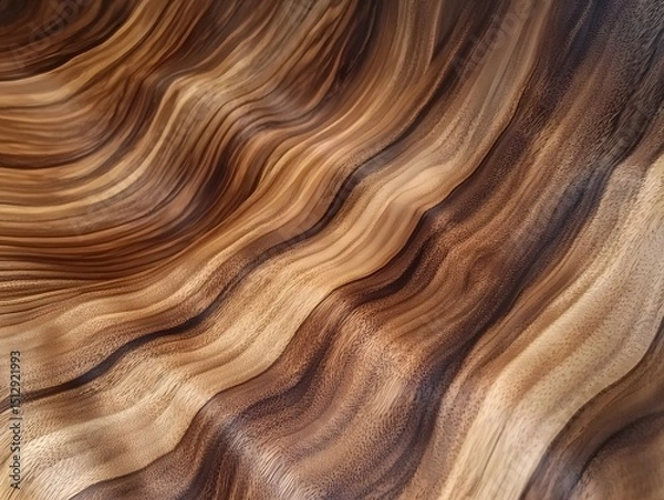 Fototapeta Mesmerizing wood texture with natural grain patterns