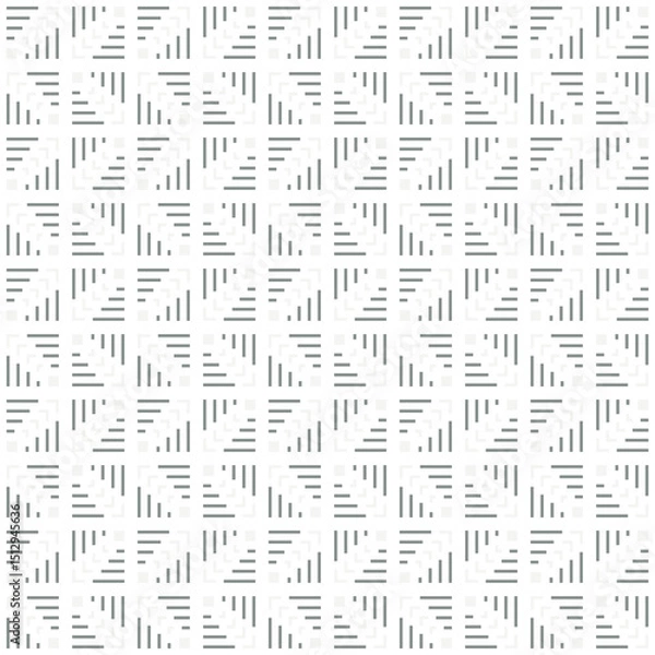 Fototapeta Seamless pattern of geometric stripe line