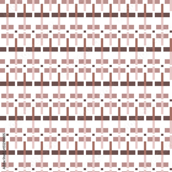 Fototapeta Seamless geometric pattern with squares