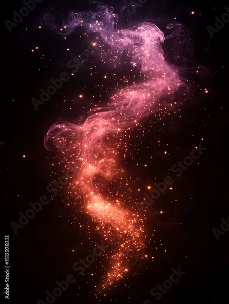 Fototapeta Abstract nebula-like design