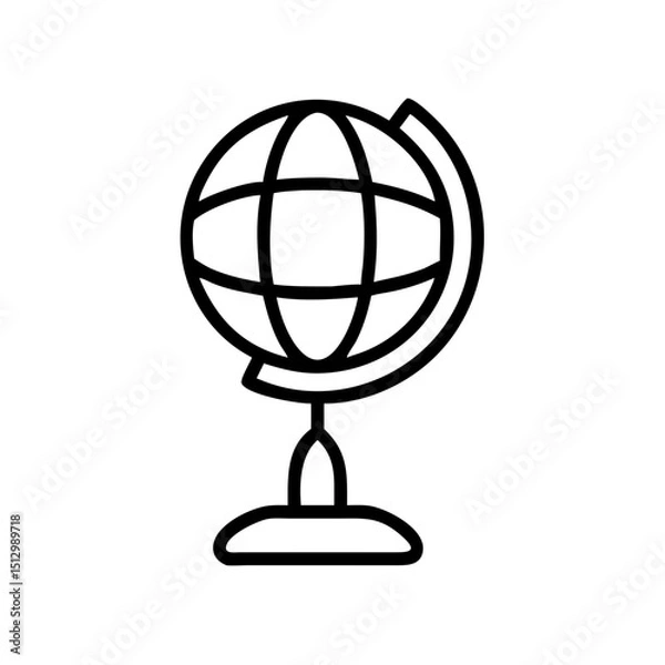 Fototapeta globe icon vector
