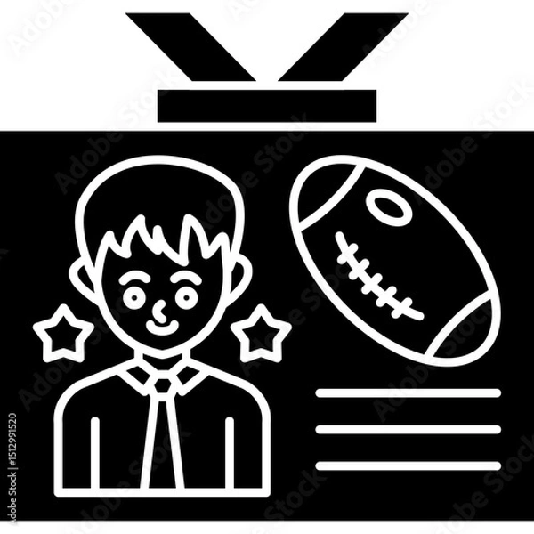 Obraz Foam Hand Icon