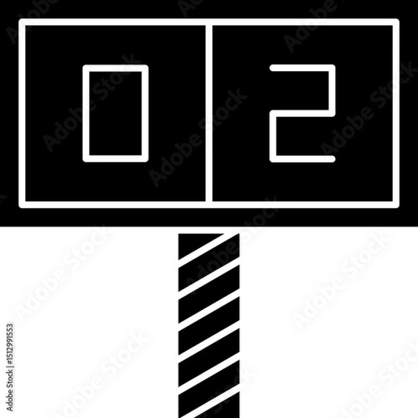 Obraz Scoreboard Icon