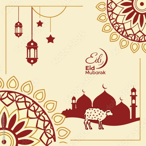 Obraz Eid Mubarak