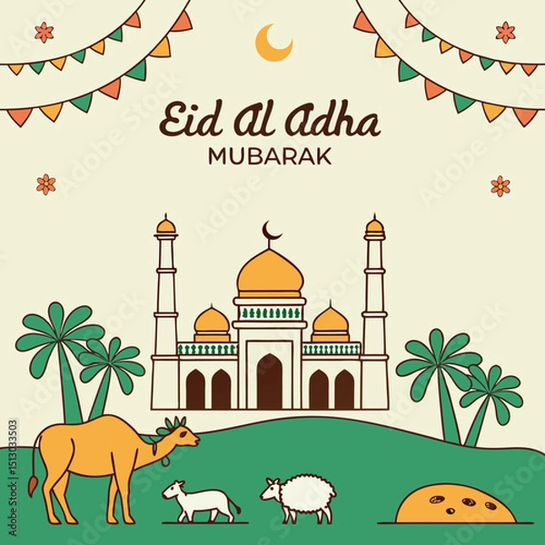 Obraz Eid Mubarak