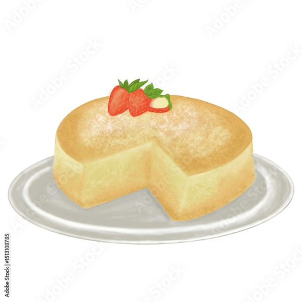 Obraz Taiwanese Egg cake