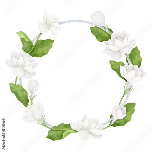Obraz A Bouquet of White Jasmine