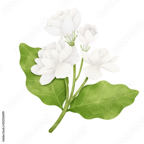 Obraz A Bouquet of White Jasmine