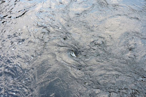 Obraz Some ripples on water surface
