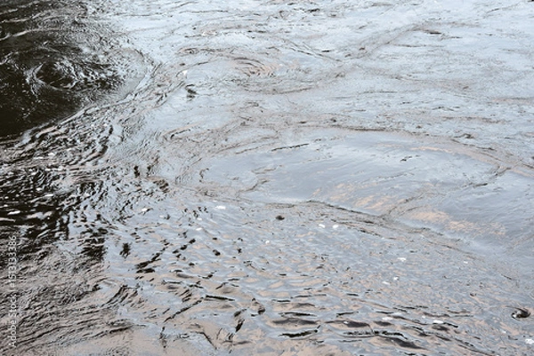 Obraz Some ripples on water surface
