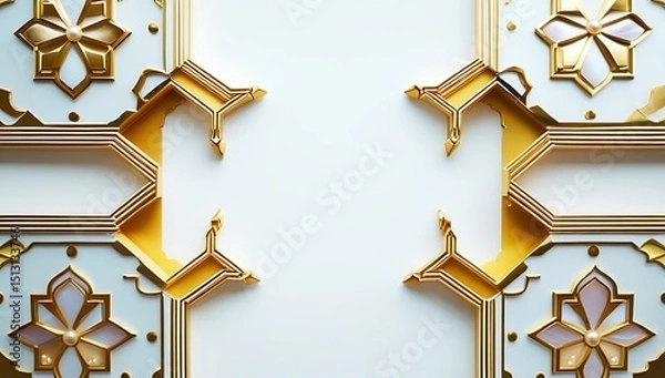 Obraz Detail of a window , frame design