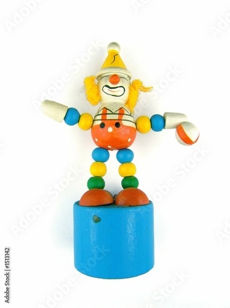 Obraz clown-spielzeug