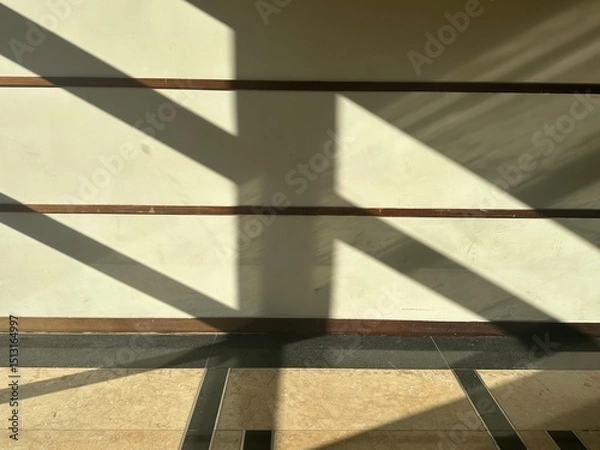 Obraz Afternoon light and white wall