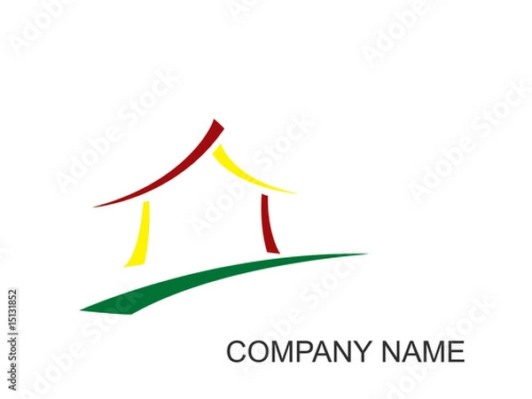 Fototapeta maison logo