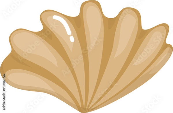 Obraz Seashell illustration