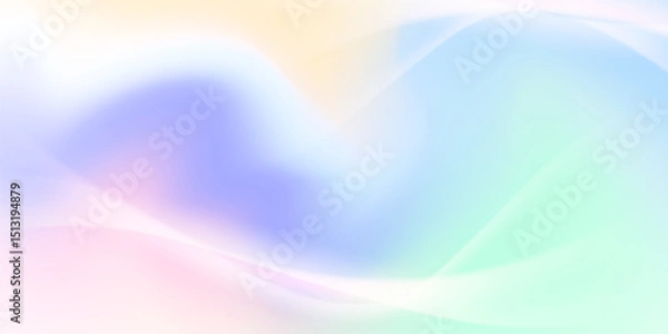 Obraz modern soft pastel background Vector illustration
