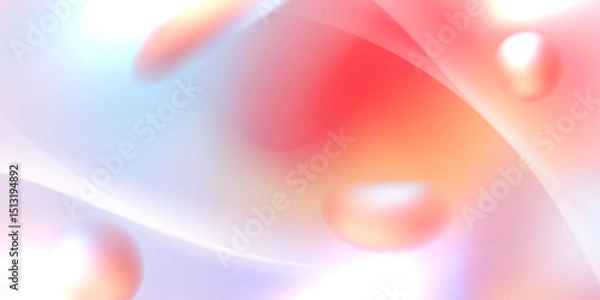 Obraz modern soft pastel background Vector illustration