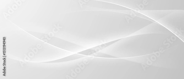 Obraz gray and white abstract background modern vector illustration