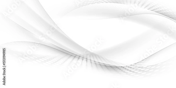 Obraz gray and white abstract background modern vector illustration