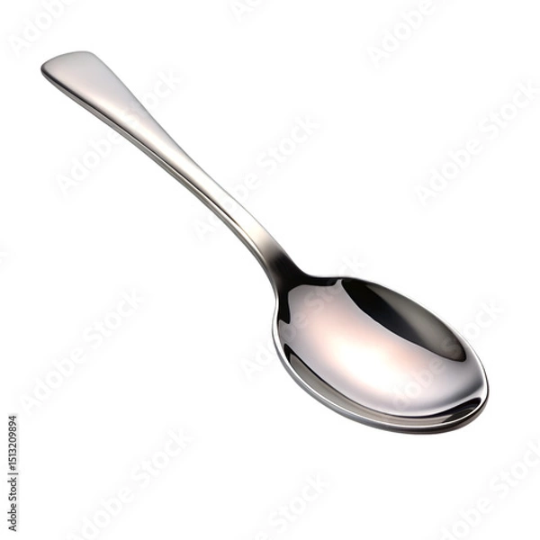 Obraz Spoon isolated on transparent background 
