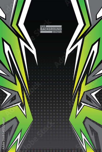 Obraz Racing style background image design