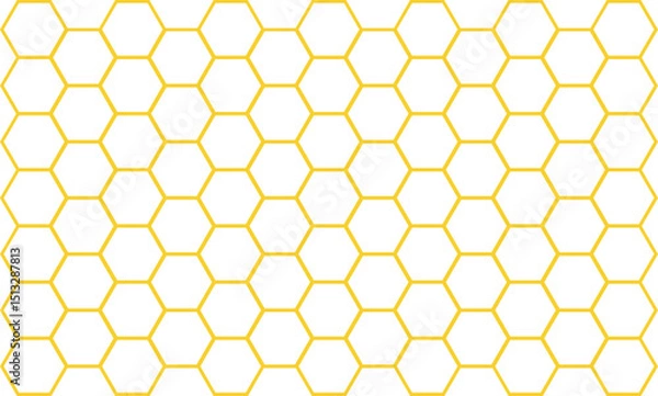 Obraz Yellow honeycomb