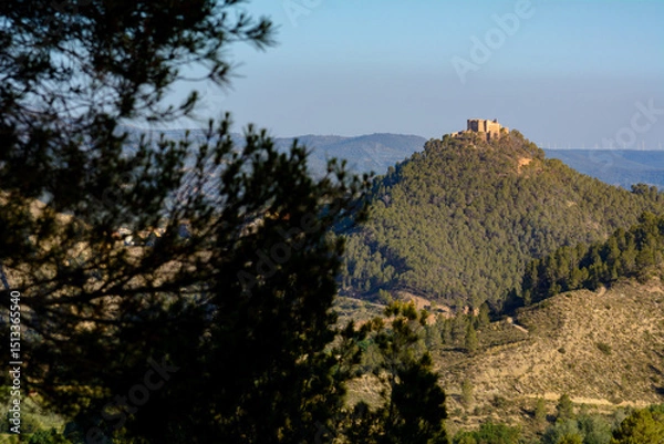 Fototapeta CASTILLO DE JALANCE. VALENCIA. ESPAÑA