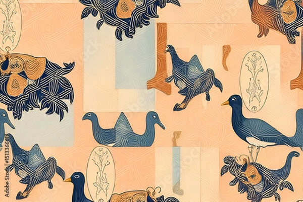 Obraz Background bird