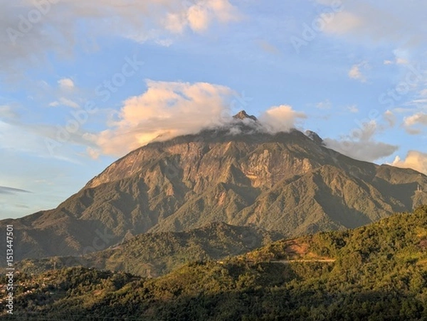 Obraz mount kinabalu