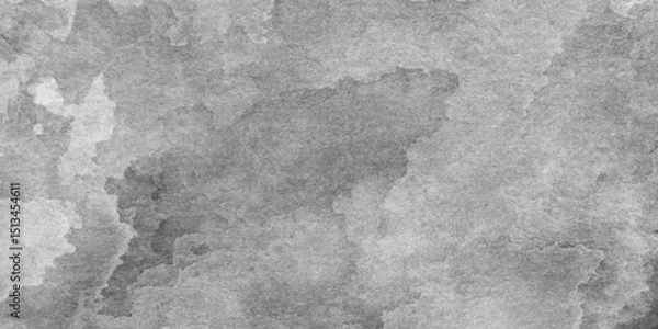 Fototapeta abstract modern concrete wall Camouflage design background, beautiful black watercolor texture, gray bare cement watercolor wall texture background, black and white watercolor texture.