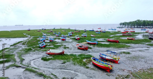Obraz Most Beautiful place in Bangladesh besides on chittagong kattoli beach.