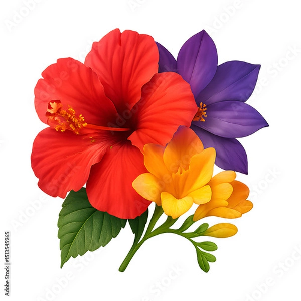 Obraz 히비스커스꽃