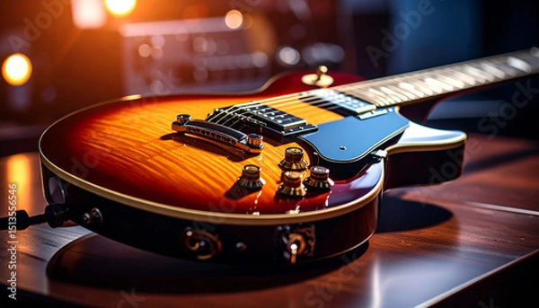 Obraz Electric guitar, Custom AI Model