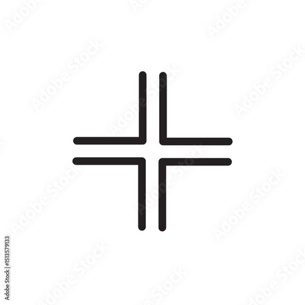 Fototapeta Editable Fullscreen Un Fullscreen icon vector design illustrator