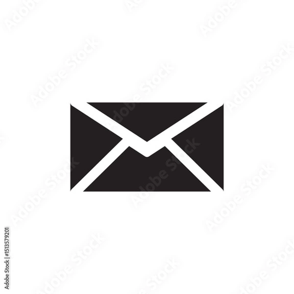 Obraz Editable mail icon vector design illustrator