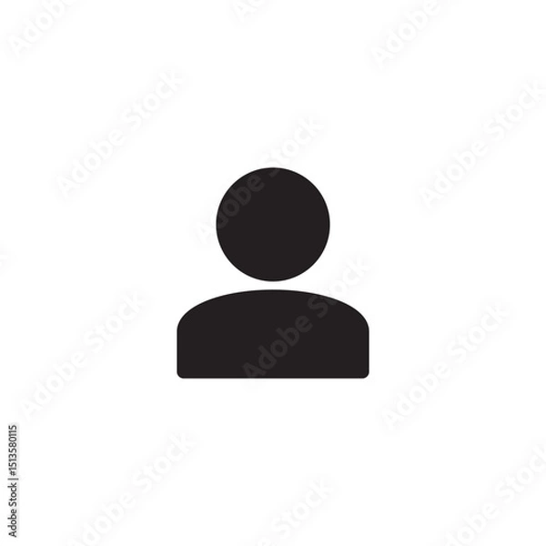 Obraz Editable person icon vector design illustrator