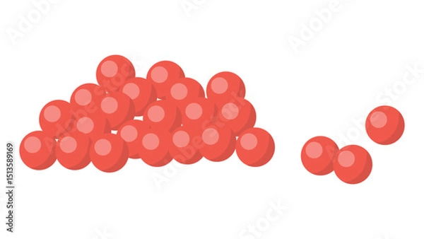 Obraz Red Berries Icon