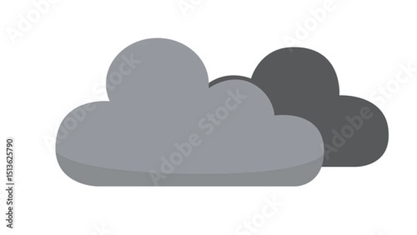 Fototapeta cloud computing icon