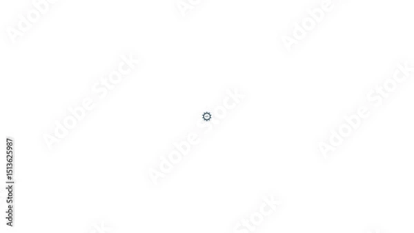 Fototapeta 3d rendered illustration of a man running