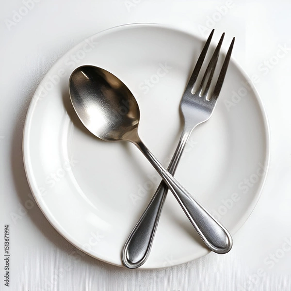 Obraz spoon and fork