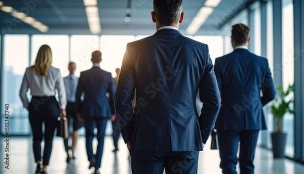 Obraz Tło spotkanie biznesowe ludzie biznesmeni