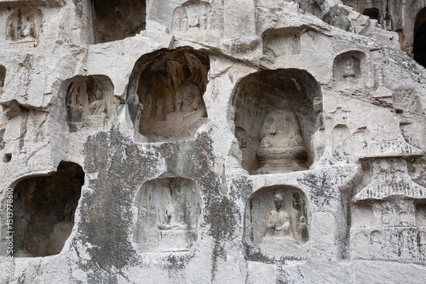 Obraz Longmen Grottoes