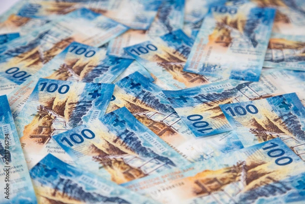 Obraz Swiss francs
