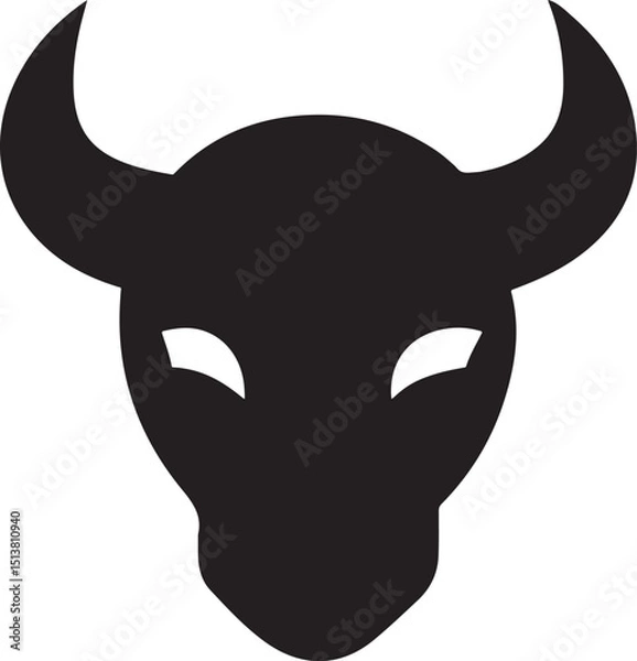 Obraz head of a bull
