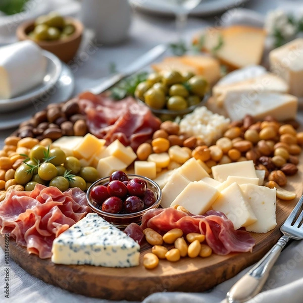 Obraz fruit salad with olives