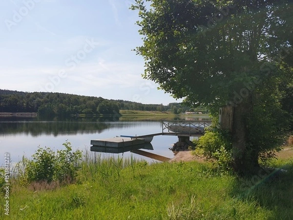 Fototapeta Kungsbacka nature and landscape in Sweden