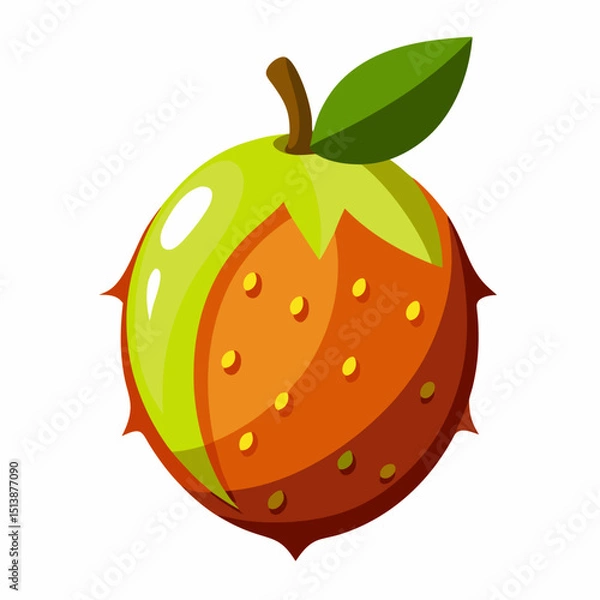 Obraz apple with leaf